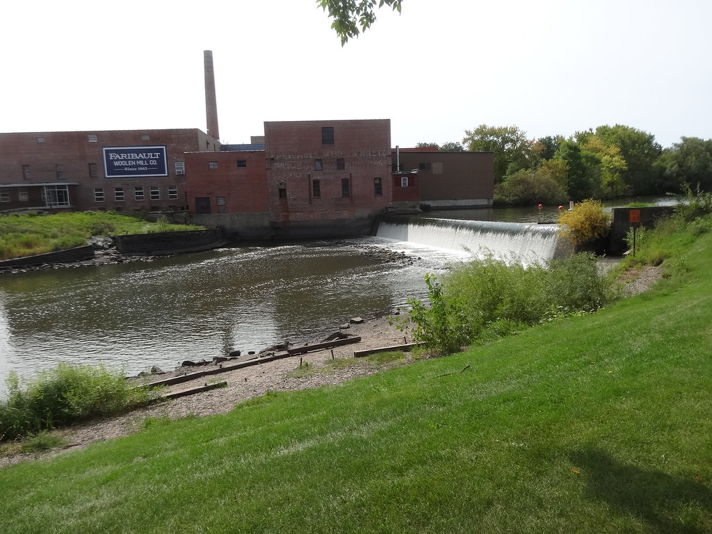 Faribault Woolen Mill | Mill dam on Cannon River The Faribau… | Flickr