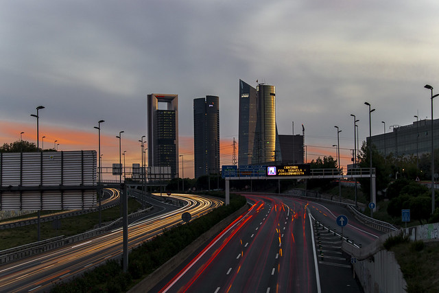 Madrid's skyline