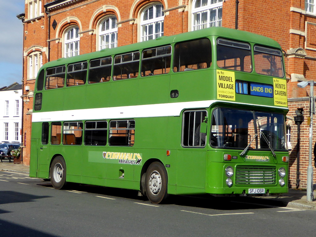 1977 Bristol VRTSL3 / ECW - 1106 / SFJ 106R - Cornwall Busways - Thame 27Sep20