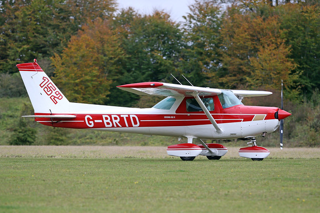G-BRTD Cessna 152 Popham 16.10.20