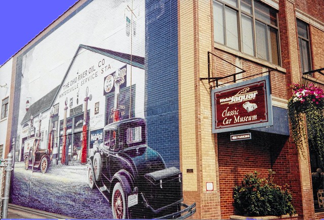 Stubenville Indiana  - Classic Car Museum - Welsh Jaguar  - Vintage