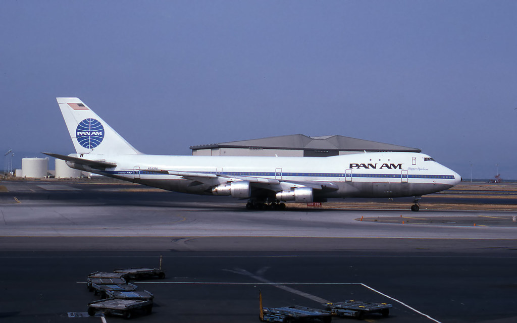 1/400 ボーイング　747-100 pan am N742PA 1/400 ボーイング 747-100 pan am N742PA HX Models Pan Am B747-100