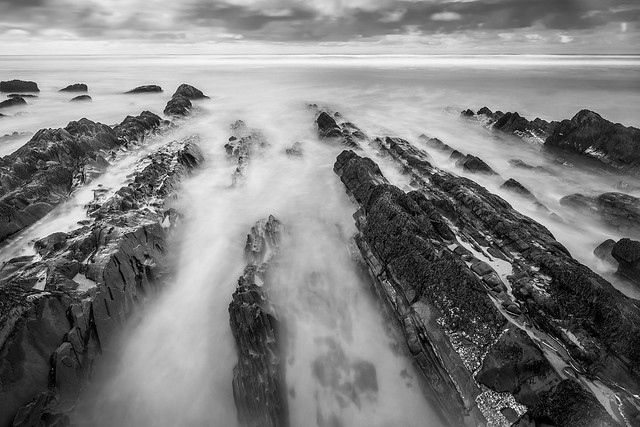 Sandymouth misty Ledges