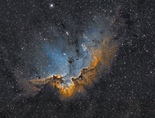 NGC 7380 The Wizard Nebula HST – 2020