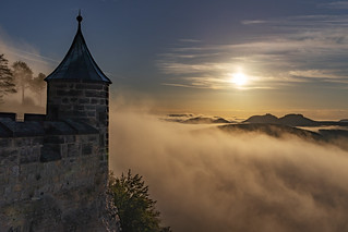 Morgennebel am Königstein