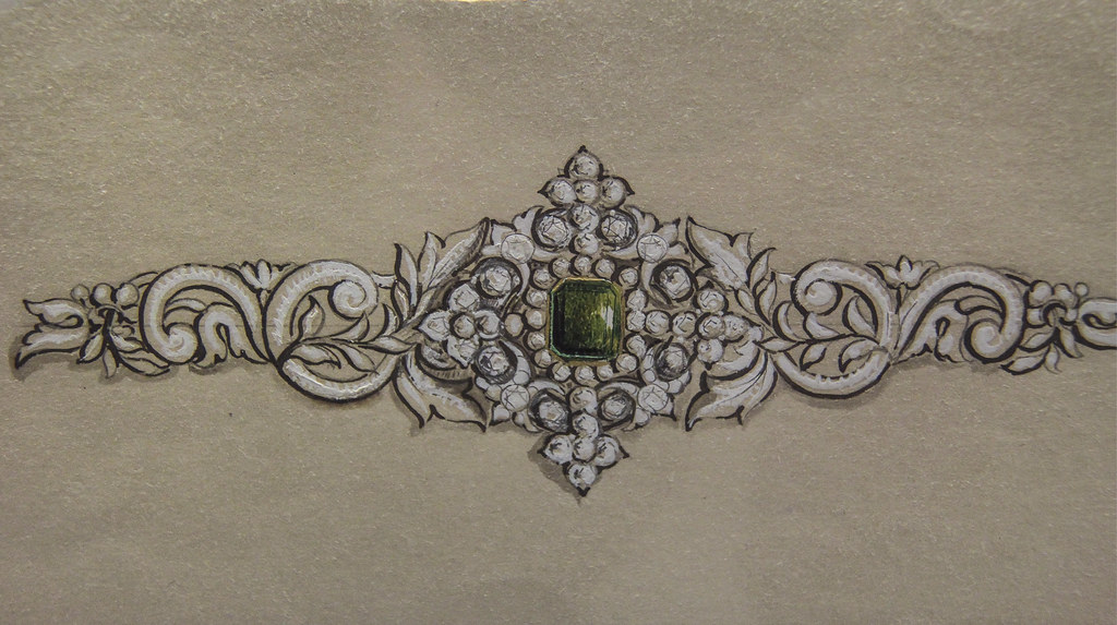Jewellery designes from The Brogden Album, by John Brogden