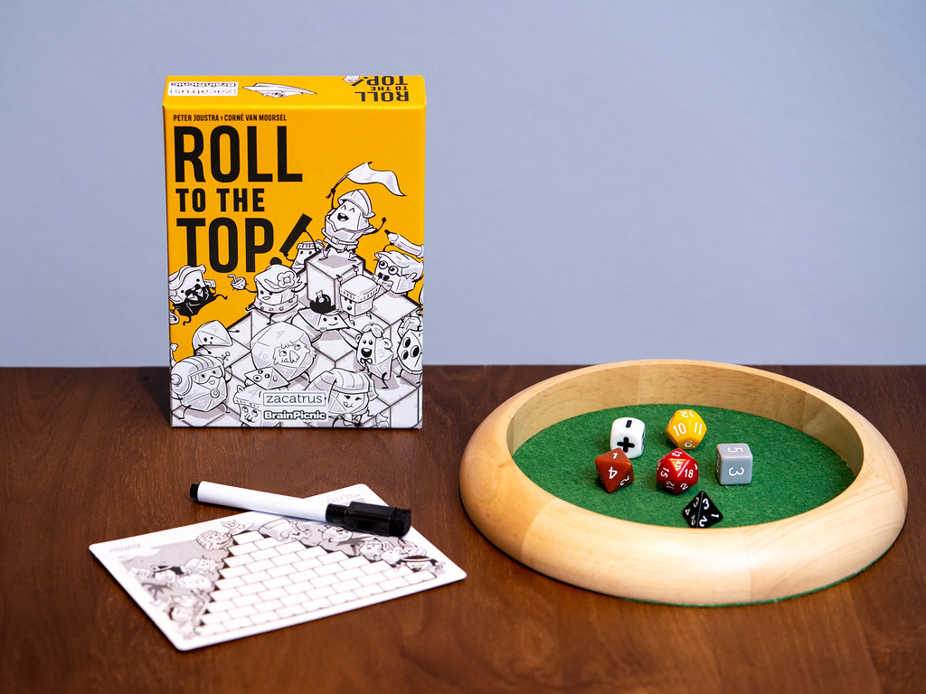 Roll to the Top! boardgame juego de mesa