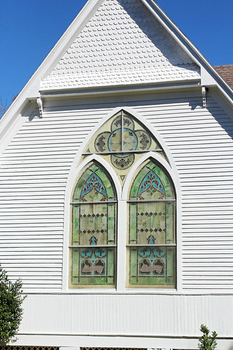 church window architecture stainedglass presbyterian gothicrevival carpentergothic florida historical mcintosh