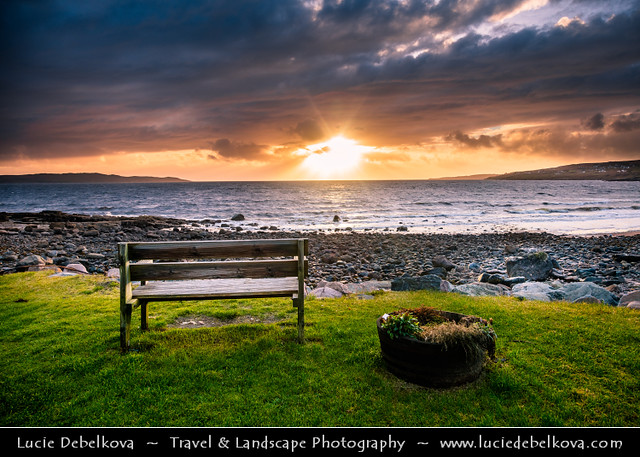 UK - Scotland - Western Scottish Coast - Loch Gairloch at Sunset