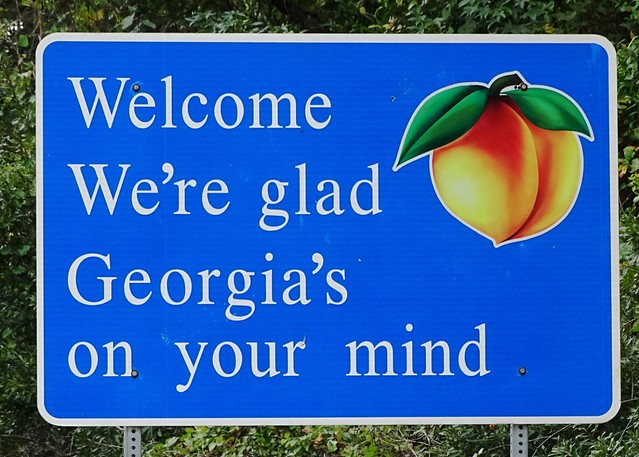 Georgia Welcome Sign-U.S. 441