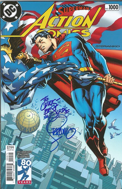 Action Comics 1000 Signed Jim Steranko