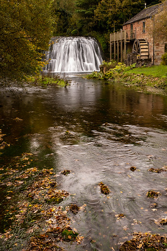 rutterforce waterfall mill waterwheel river hoffbeck hoff westmorland appleby autumn fall fujixt4 fujinon1655mmf28wr
