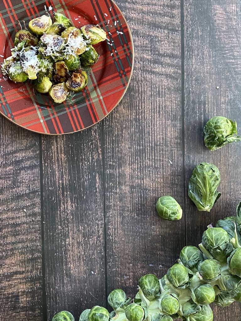 Our delicious honey-roasted brussels sprouts recipe. 