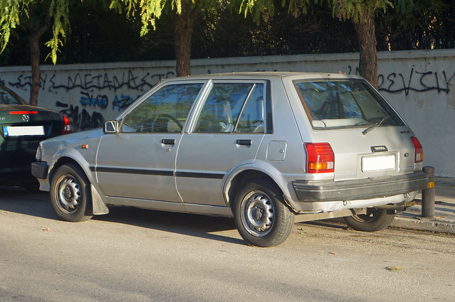 1984 Toyota Starlet P7 5T Heck