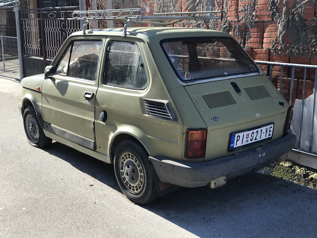 1987 Polski Fiat 126P This one can't be in use. Flickr