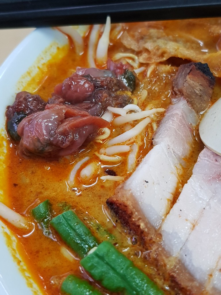 燒肉咖喱麵 Roasted pork Curru noodle rm$8 @ 22咖喱燒肉麵 Roasted pork Curry Mee restaurant, PJ Sungai Way