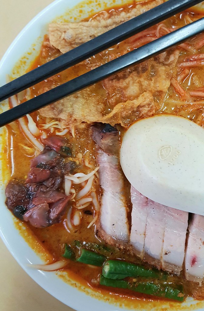 燒肉咖喱麵 Roasted pork Curru noodle rm$8 @ 22咖喱燒肉麵 Roasted pork Curry Mee restaurant, PJ Sungai Way