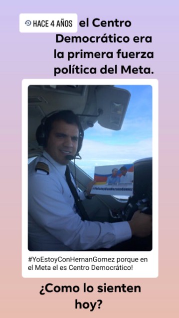 Mensaje del piloto del Cartel de Sinaloa del 22 de julio de 2019.
