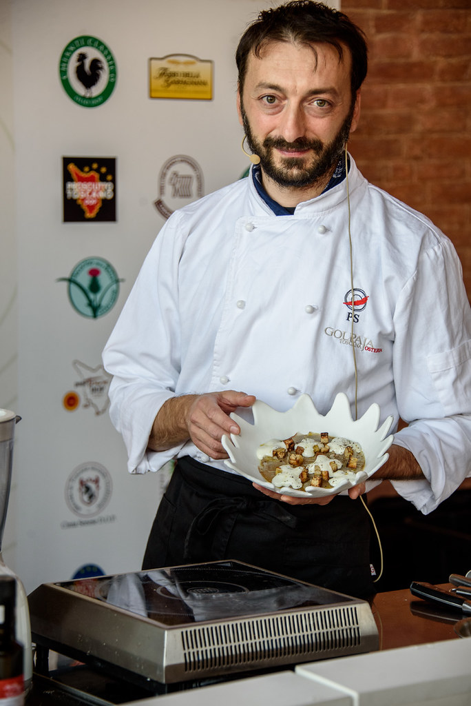 BuyFood Toscana 2020: cooking show dello chef Stefano Pinciaroli a Siena
