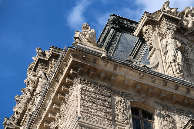 Paris - Palais du Louvre: Pavillon Richelieu