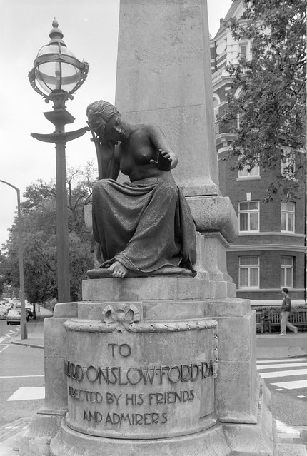 Onslow Ford, memorial, sculpture, Andrea Carlo Lucchesi, Abbey Rd, Grove End Rd, St John's Wood, Westminster, 1988 88-7e-35-positive_2400