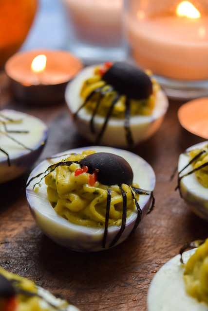 Devilled Spiders Eggs