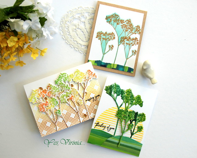 set of 3 cards