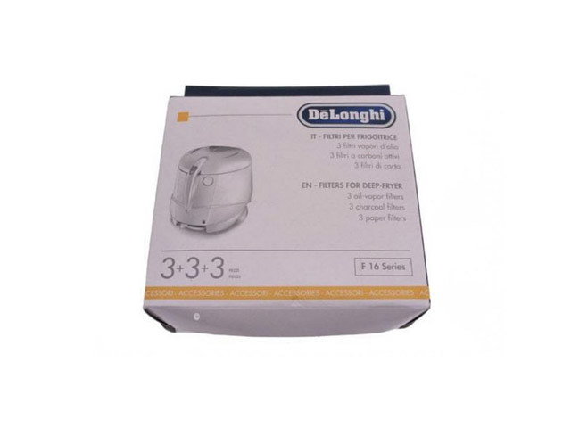 Kit filtri friggitrice De Longhi F16 5525112900, offerta vendita