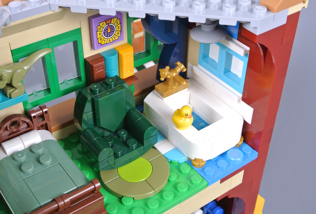 Lego 4 Dark Green 1x1 Roof Finish Tile 30 degree Slopes NEW