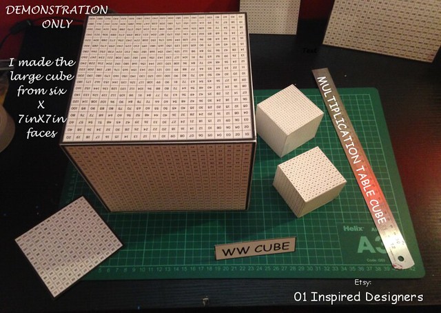 WW CUBE large and small