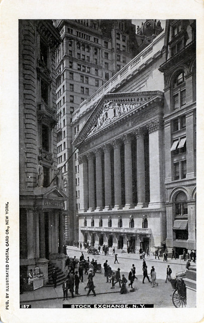 Stock Exchange Wall Street New York NY