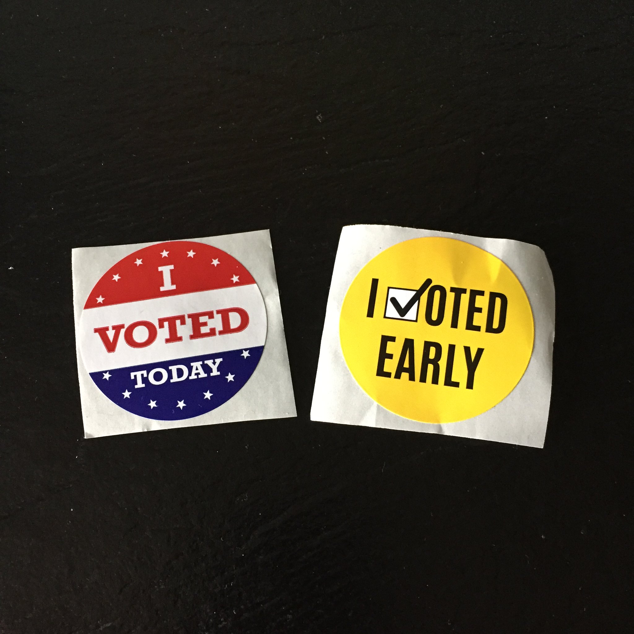 'I voted' stickers 2020