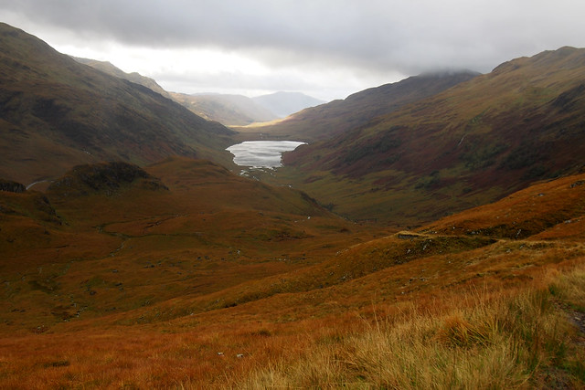 View down the Inverie valley