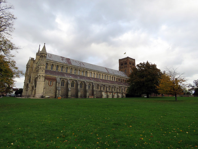 The Cathedral and Abbey Church of St. Alban, October 2020