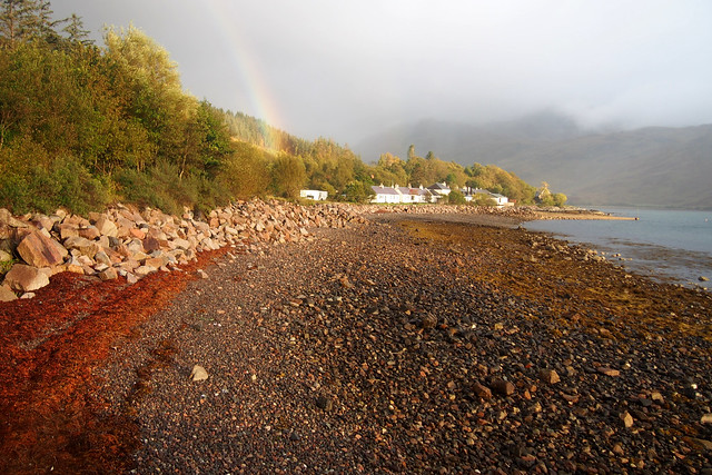 The beach at Inverie