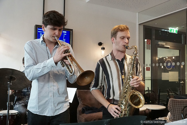Lorenz Widauer: trumpet / Michael Marginter: sax