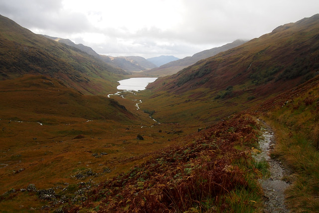 View down the Inverie valley