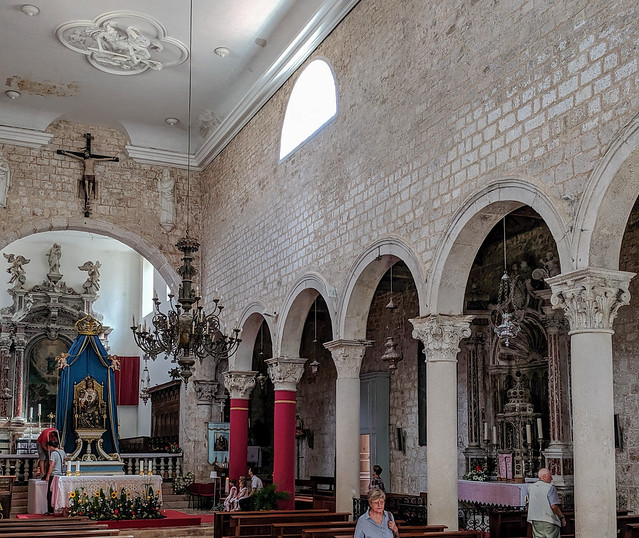 interior of 15th century st mary