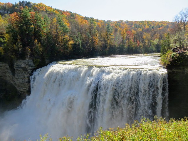 Letchworth State Park, NY- The Middle Falls. “ The Grand Canyon of the East”