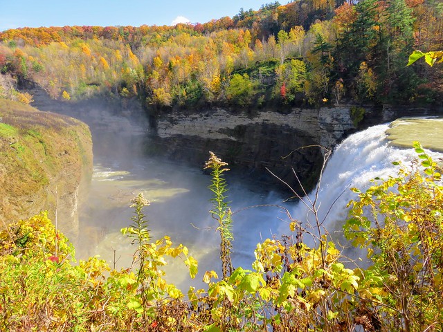 Letchworth State Park, NY- The Middle Falls. “ The Grand Canyon of the East”