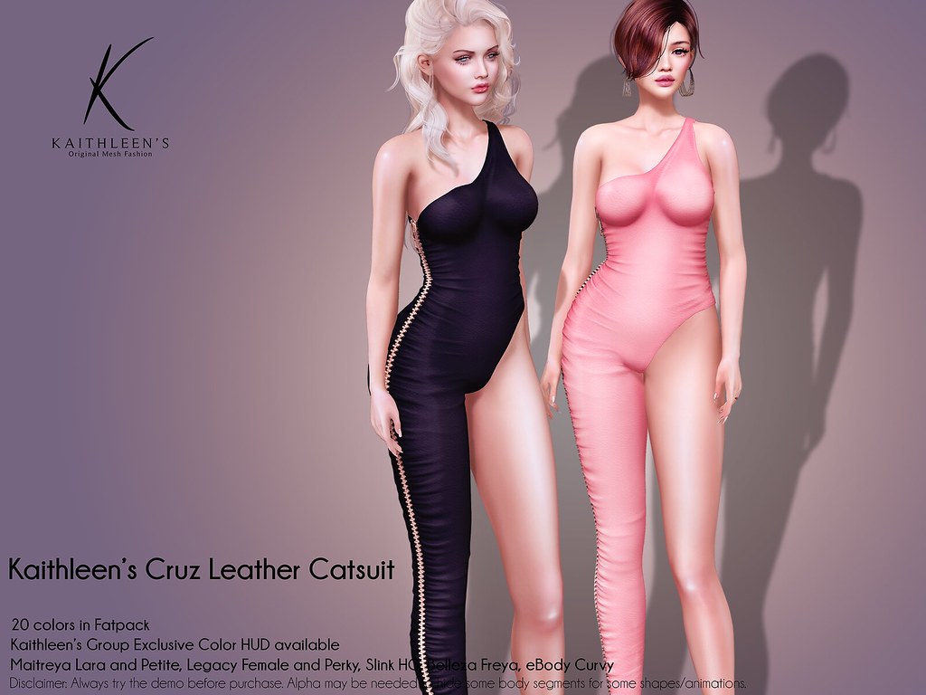 Kaithleen’s Cruz Leather Catsuit Poster web