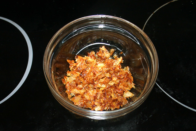 10 - Put caramelized onion aside / Karamellisierte Zwiebeln bei Seite stellen
