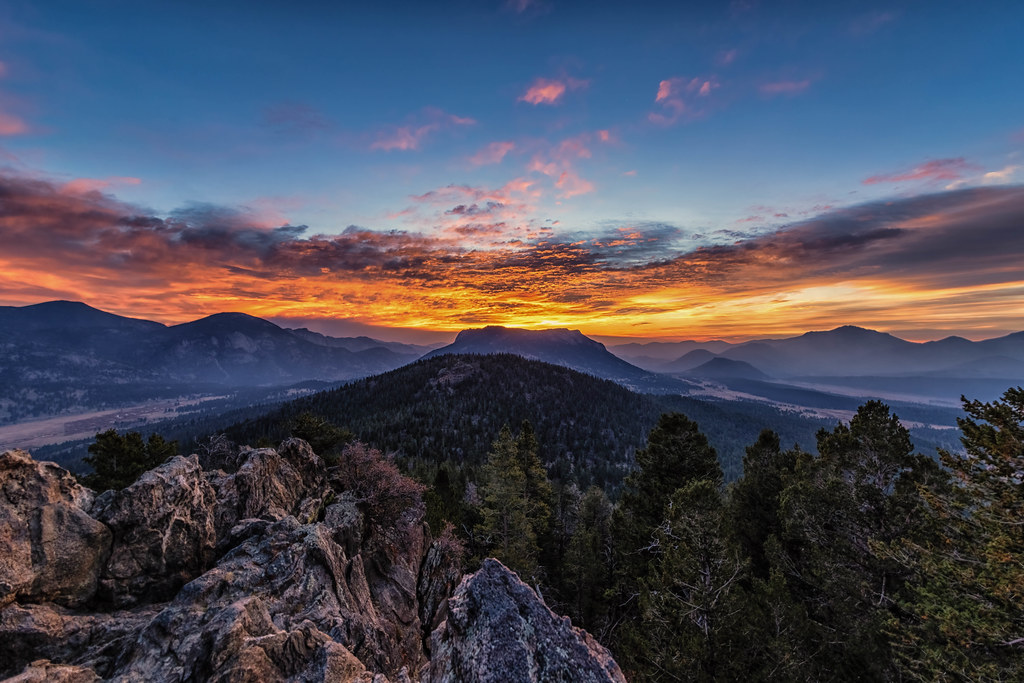 Sunrise, Rocky Mountain National Park