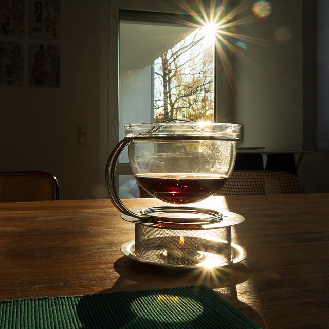 Sunday Morning: tea and sunshine