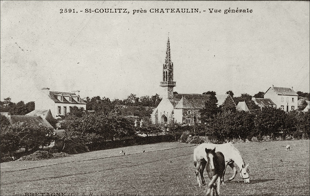 Carte postale ancienne de Sant-Coulitz.