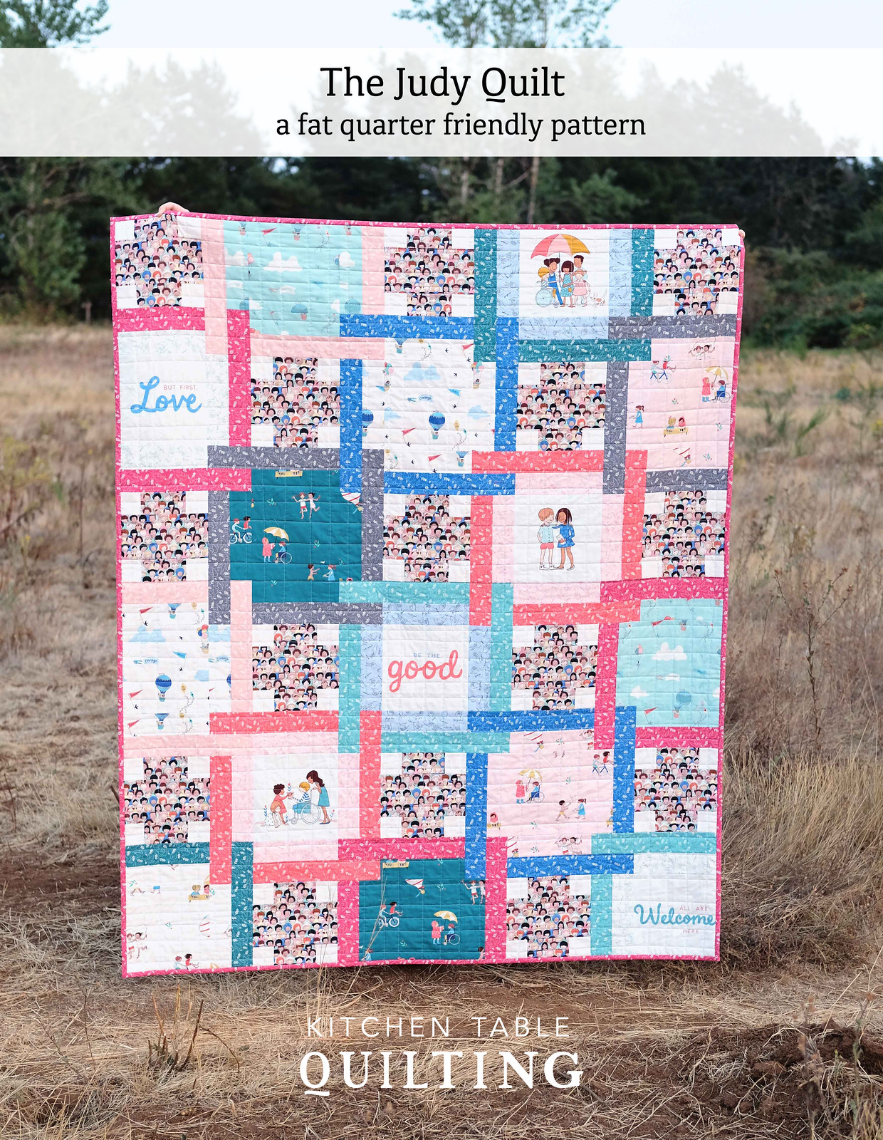 The Judy Quilt Pattern - Kitchen Table Quilting