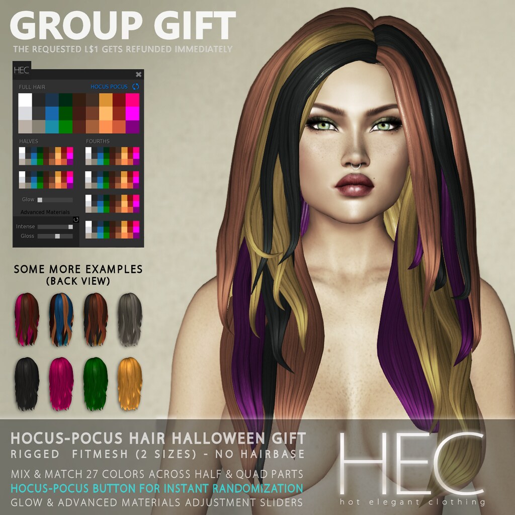 HEC (GROUP GIFT) • 250L Gift-Card + Hocus Pocus Halloween Hair