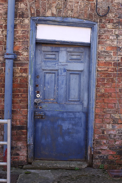 Squint blue door, Easingwold