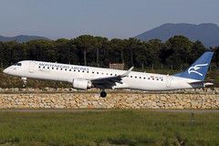 Montenegro Airlines ERJ-190-200LR 4O-AOC GRO 17/08/2020