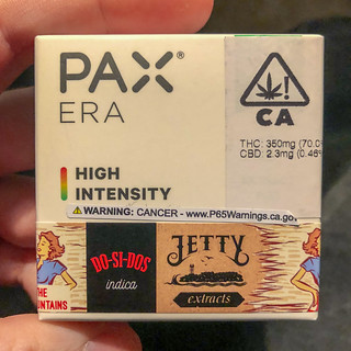 PAX ERA Cannabis Vape Cartridge - High Intensity - DO-SI-D ...